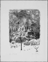Walter Georg Sautter - Lithographie