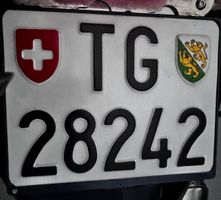 TG 28242 - Mottorrad Nummernschild