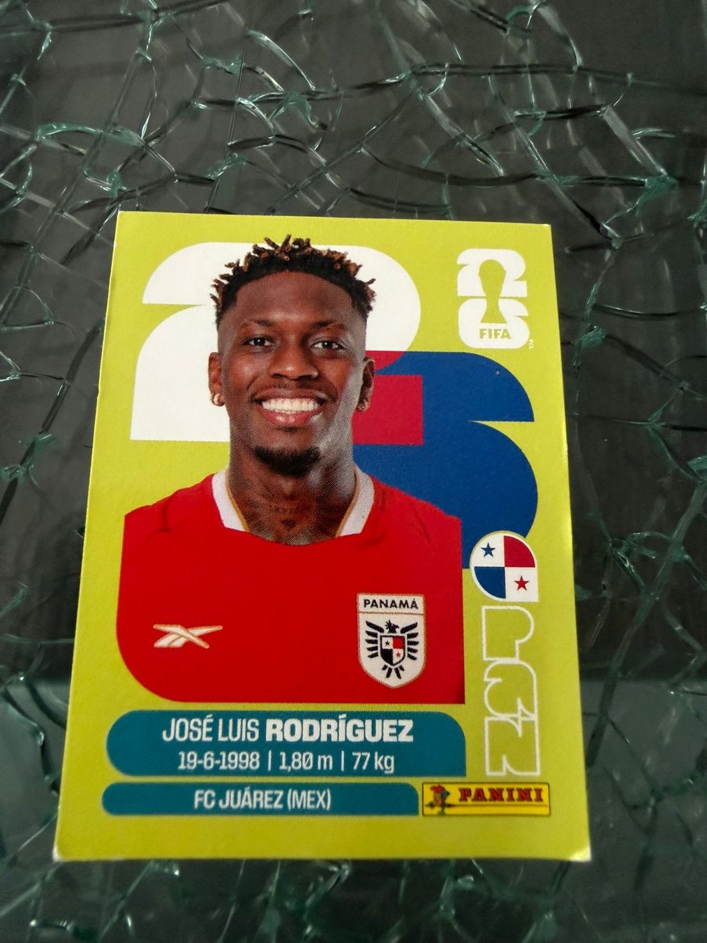 Panini Carte collezionabili: WM 2026 - Panini - José Luis Rodriguez - PAN 19 – Usato da Pfäffikon ZH venduto da Marcodesi76