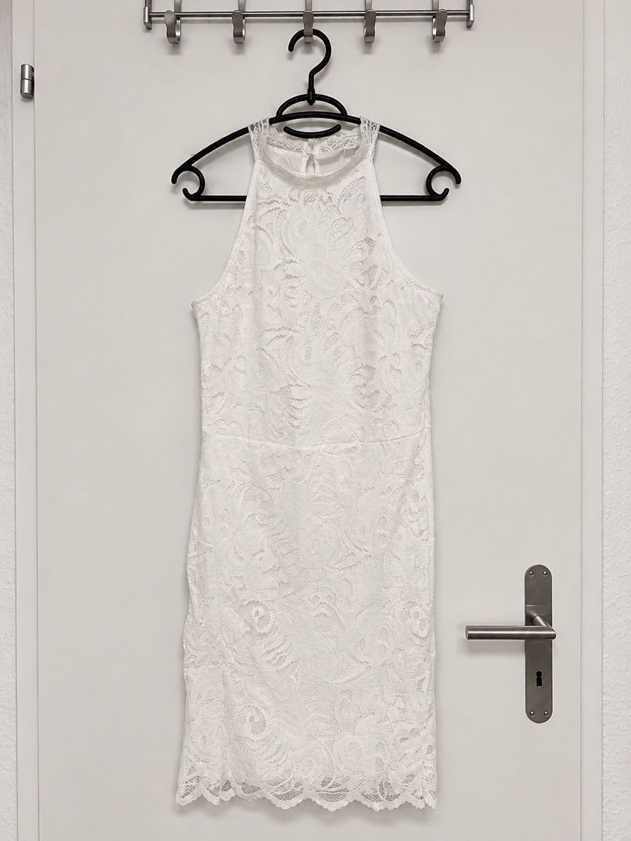 Vestiti: White Party Dress Size M – Usato da Luzern venduto da NatsPerfumeLibrary