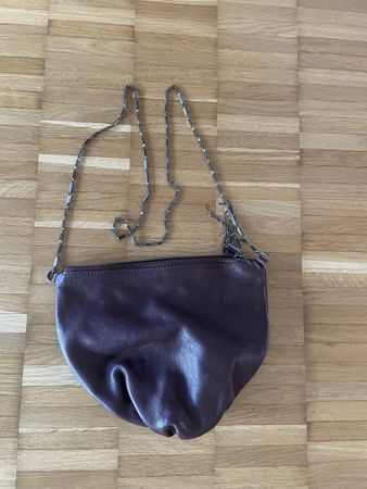 Maje Ledertasche Umhängetasche Vintage