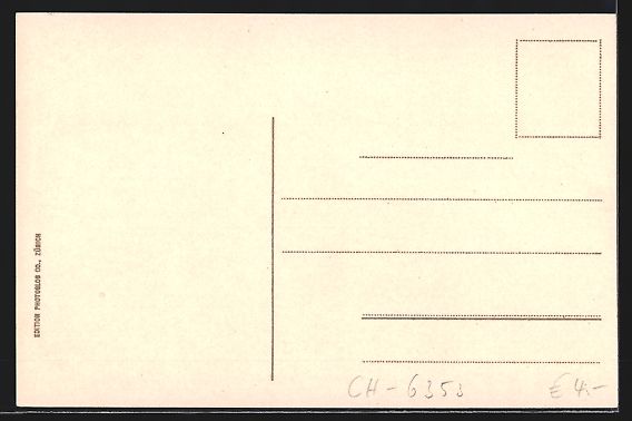Cartoline postali: Hertenstein, Schloss-Hotel mit Pilatus – Usato da Berlin venduto da bartko-reher 1