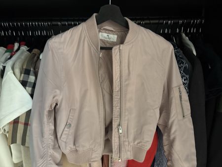 H&M Bomber Jacke, zartrosa, Gr. S, Top Zustand für Frühling!