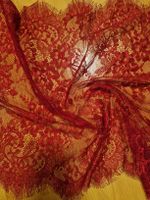 2m sehr feine Spitze bordeaux
