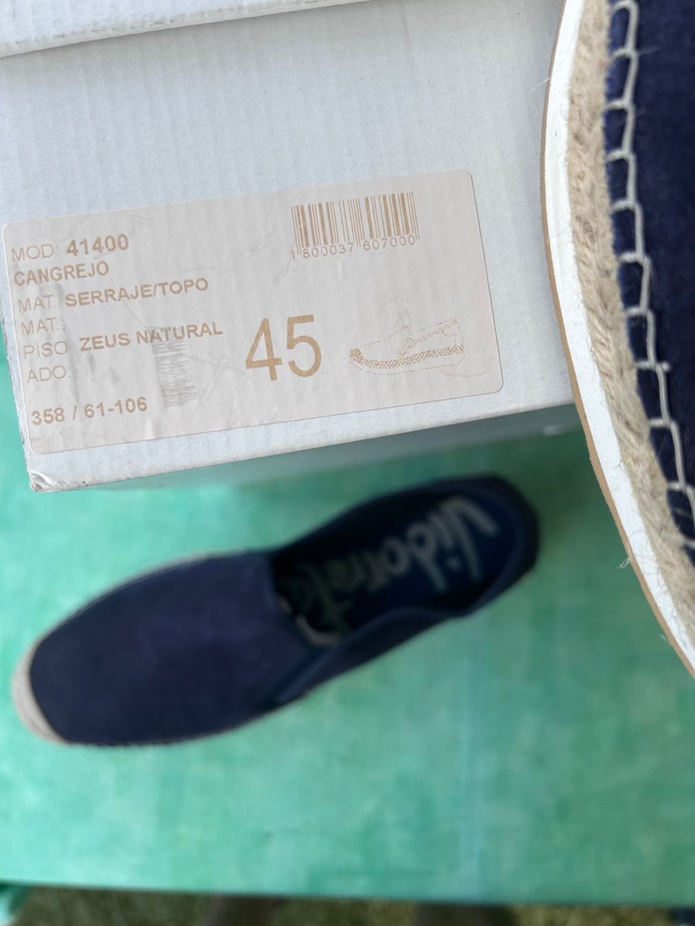 Scarpe da uomo: Sommerschuhe - Espadrilles der Marke Vidorreta – Nuovo e nell'imballaggio originale da Gossau ZH venduto da azz_y8q8 3