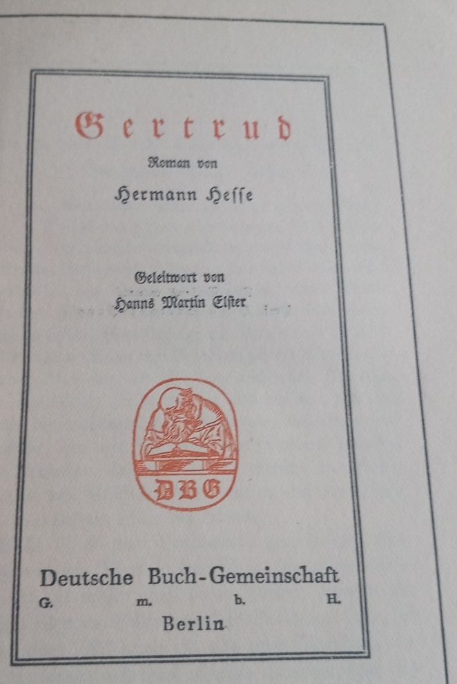 Libri:  Hermann Hesse Gertrud – Usato da Ebnat-Kappel venduto da blazzi