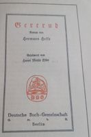  Hermann Hesse Gertrud