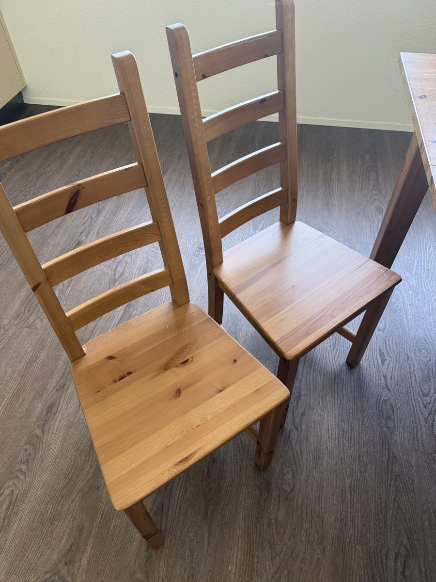 Ikea Tischset: (GRATIS) IKEA Ausziehtisch mit 4 Stühlen | Gut gebraucht – Gebraucht aus Dintikon von wunderliing 2