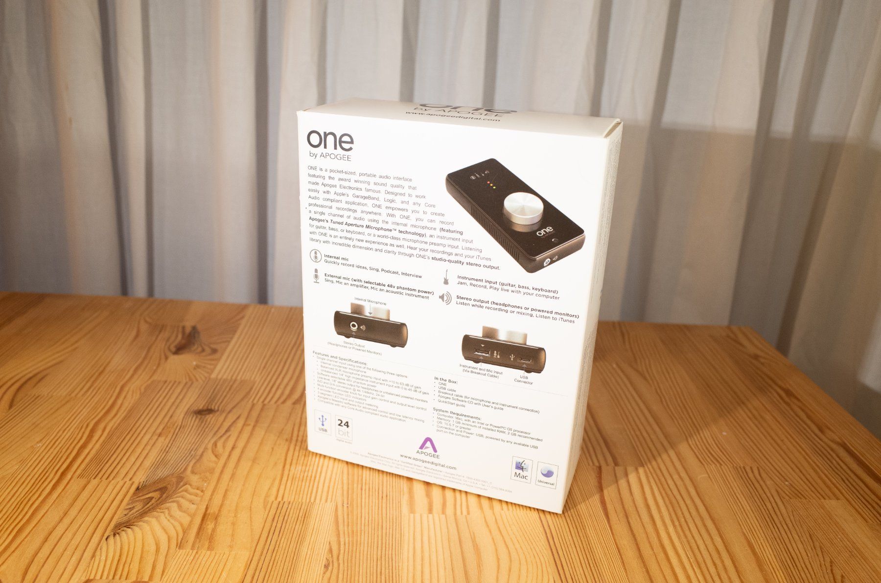 Apogee Studioequipment: Apogee ONE – Gebraucht aus Wädenswil von SO2 1