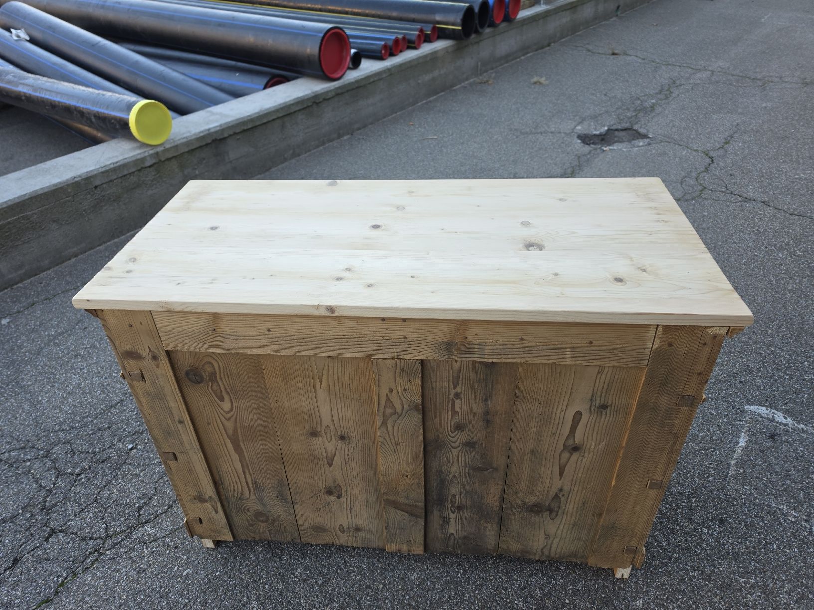 Commodes: Kommode aus Tannenholz Restauriert  – D'occasion à Wil SG par Athi 4