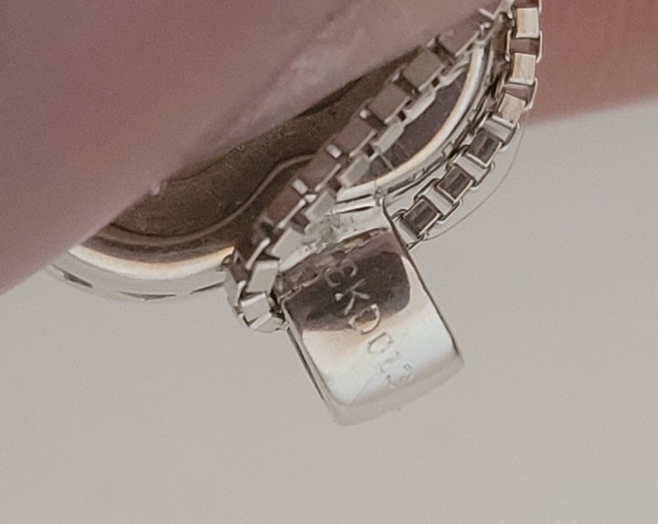 THAIN Hundehalsband Mit Strass & Herz-Anhänger | PU-Leder, Goldfarben | Größe M Für Mittlere Hunde