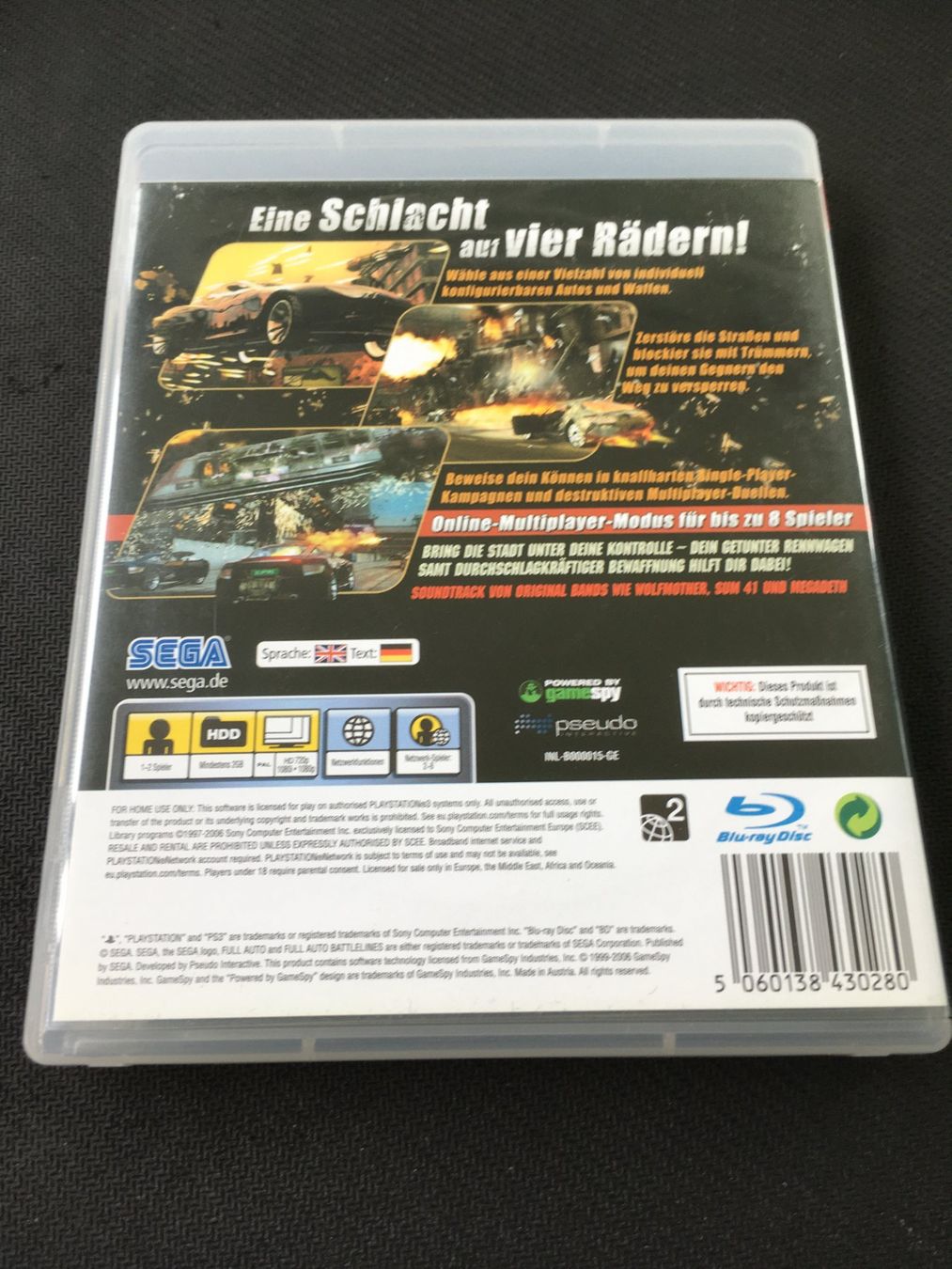 Sony Giochi: Full Auto 2 Battlelines - Playstation 3 / PS3 – Usato da St.Gallen venduto da Punktchen01 1