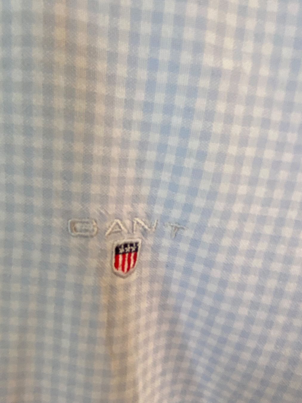 Gant Camicette: GANT Hemd, hellblau/weiss kariert – Nuovo (secondo la descrizione) da Oberrieden venduto da mar_8vmz 7