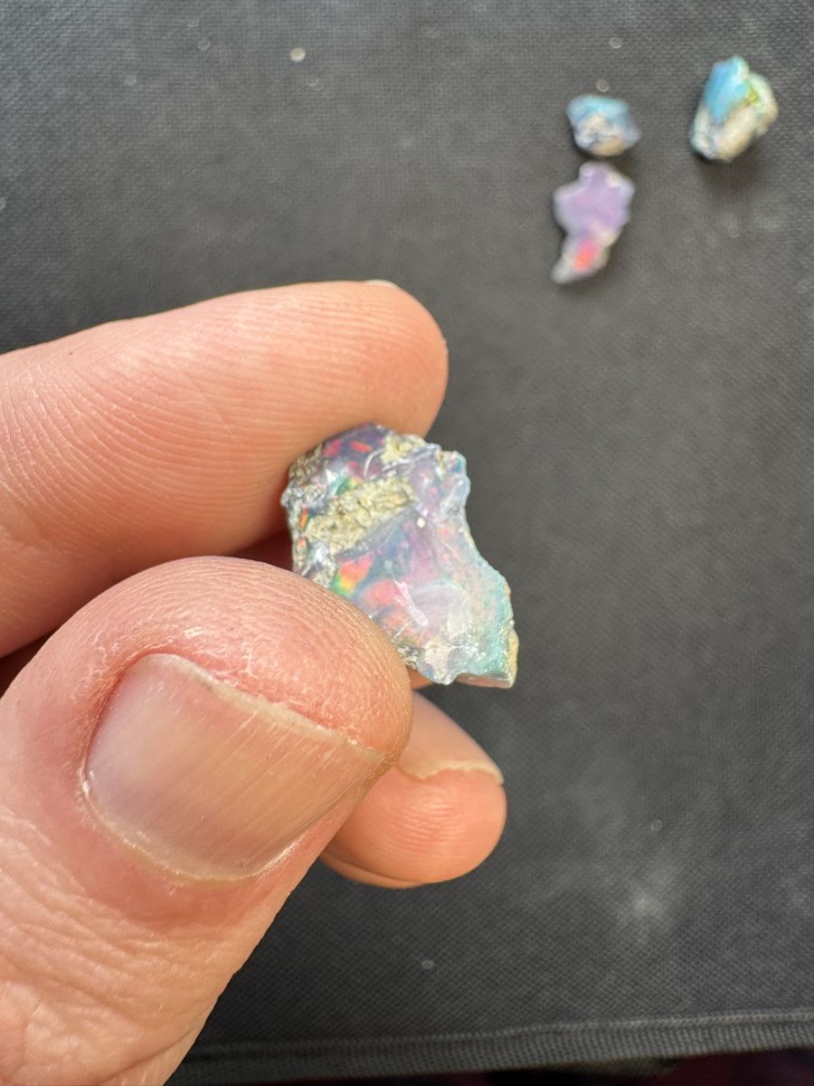 Pietre preziose: Äthiopische Schwarzopal lot 44.45ct – Nuovo e nell'imballaggio originale da Wängi venduto da Horus90 4
