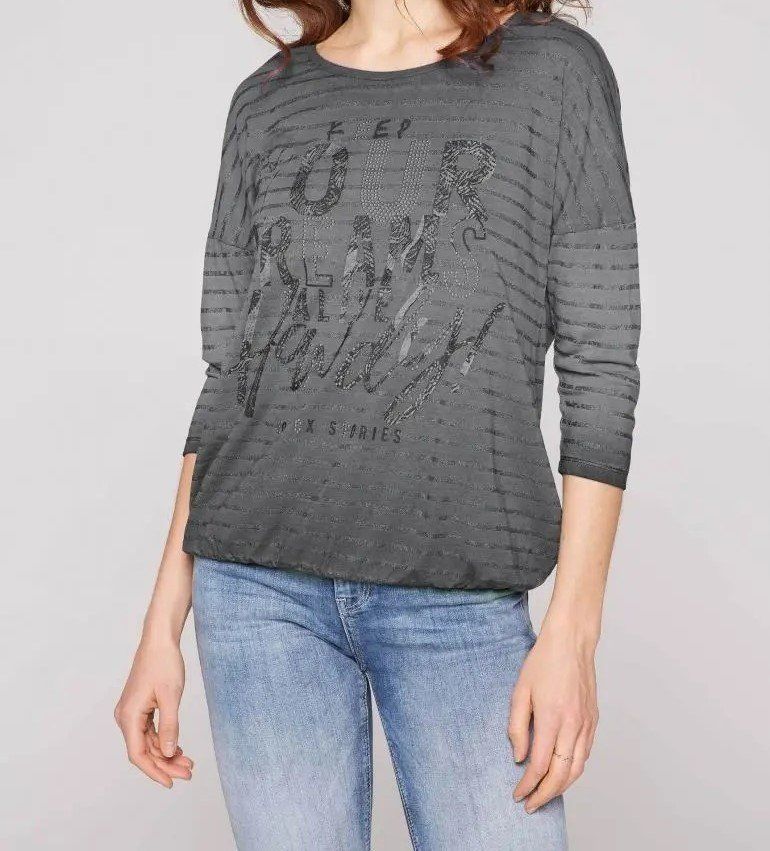 Camp David Maglioni & Felpe: SOCCX Sweat Shirt Pulli Pullover mit Glitzerstreifen XXL 44 – Nuovo e nell'imballaggio originale da Suhr venduto da OhLola