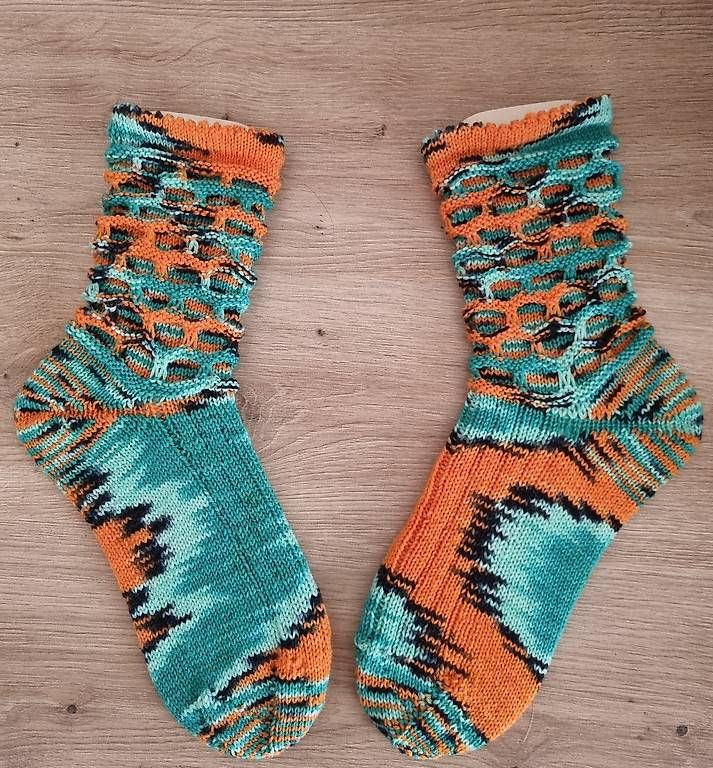 Calze: Handgestrickte Socken Gr. 38/39 – Usato da Sirnach venduto da Chade209
