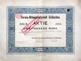 Terrain-AG Gräbschen, Breslau - 1900