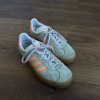 Adidas Gazelle Bold grün/orange – Wildleder – Gr. 39 1/3