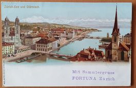 Zürichsee und Glärnisch 1899