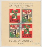 Kommandostab 63C/6** 7.Division Kat.800.-