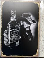 Blechschild Lemmy Kilmister Jack Daniels