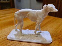 Nymphenburg Porzellanfigur Windhund Pierre Jules Mene