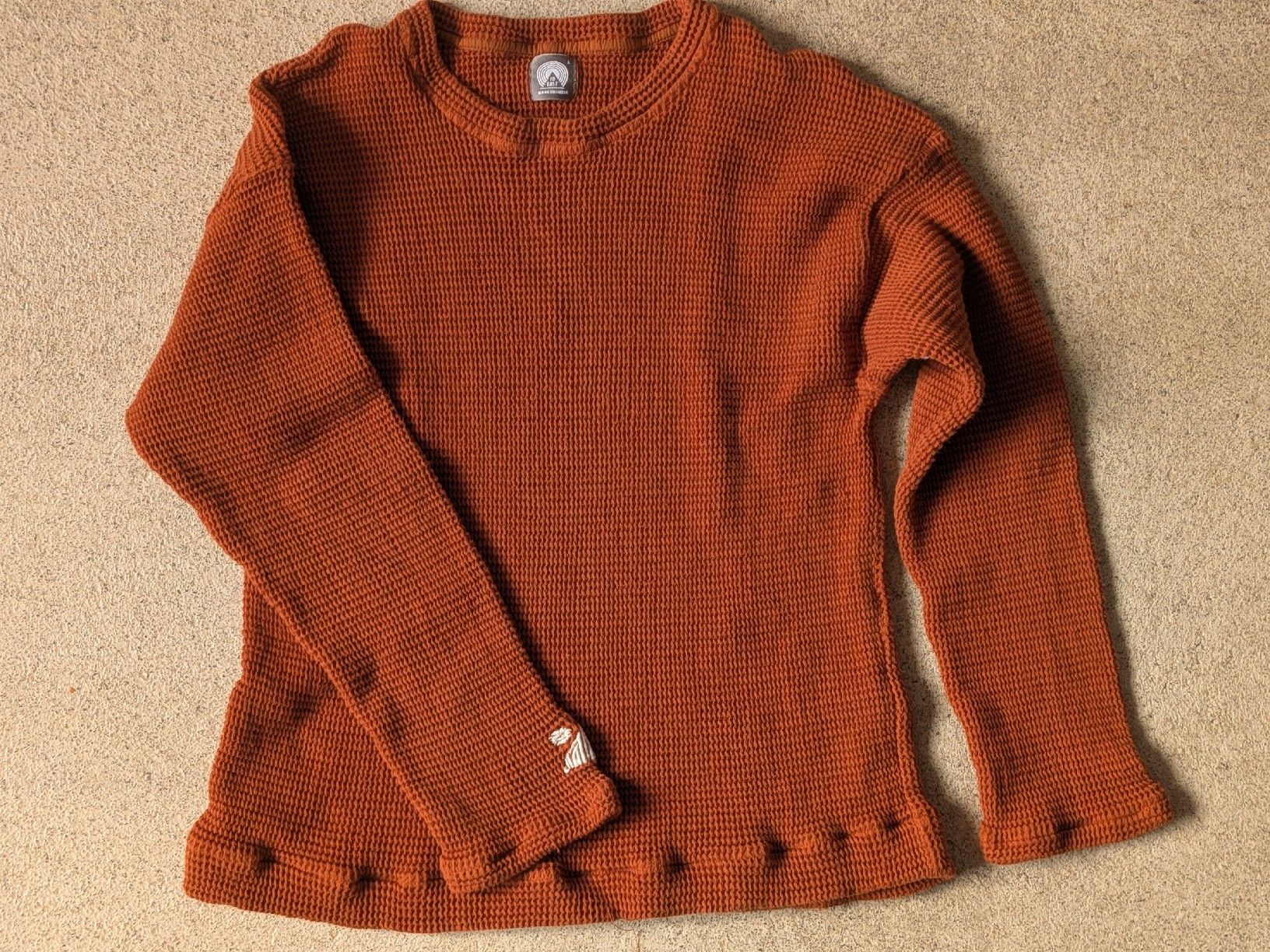 Maglioni & Felpe: 18 East MFG - Waffel Baumwollpullover – Usato da Liebefeld venduto da Loopinfility