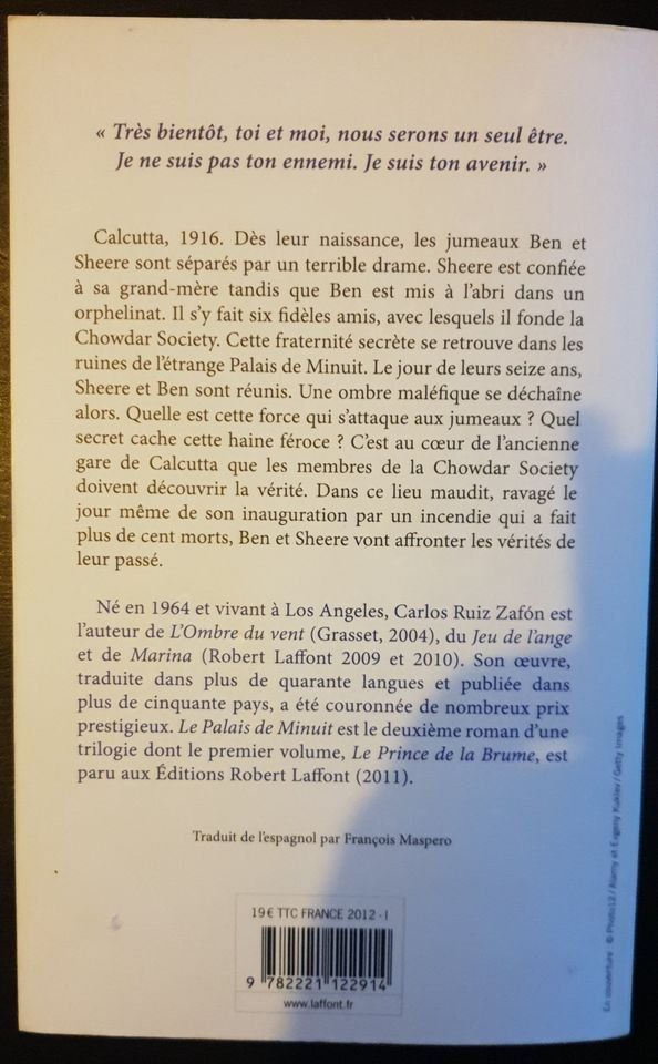 Libri: Livre - Le palais de minuit – Usato da Lausanne venduto da mar_byq8 1