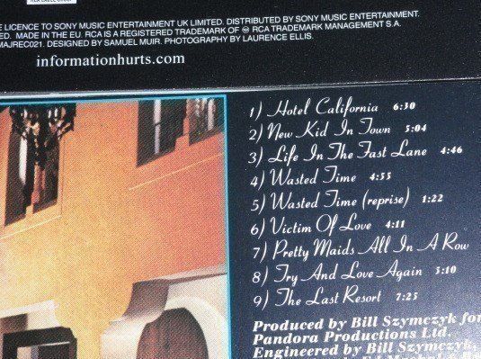 CD: 4CD's - the Verve, Hurts, Myron, the Eagles – Usato da Unterbäch venduto da hiliq 5