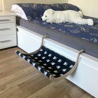 Praktische Katzenhängematte, handgefertigtes Katzenbett