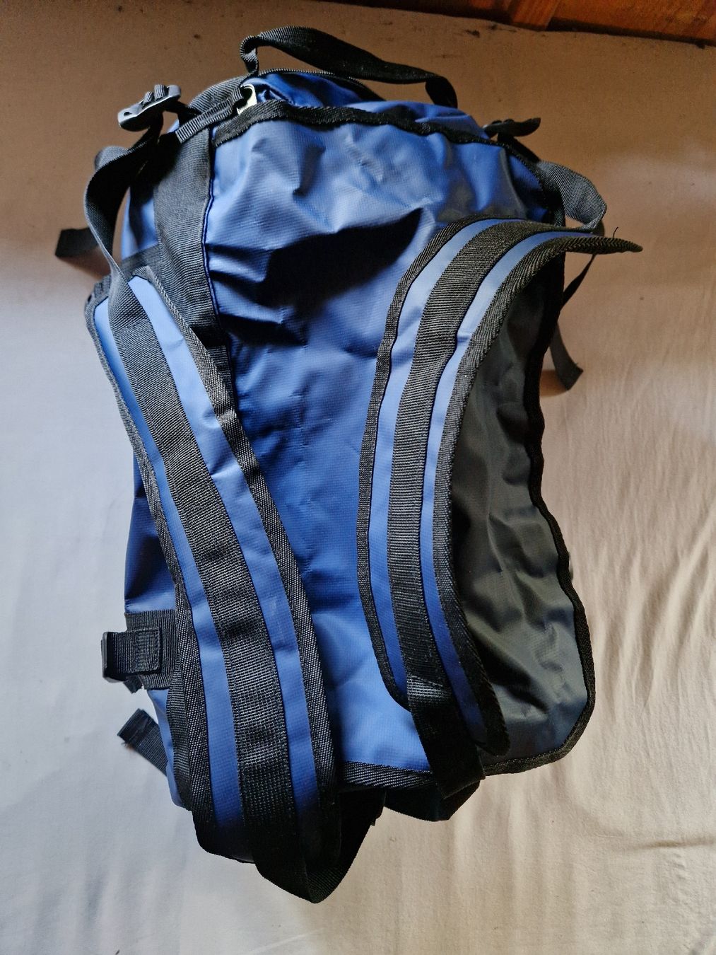 Zaini: Reisetasche/Rucksack blau mit Emmi Logo  – Nuovo (secondo la descrizione) da Luthern venduto da Ricolinchen 1