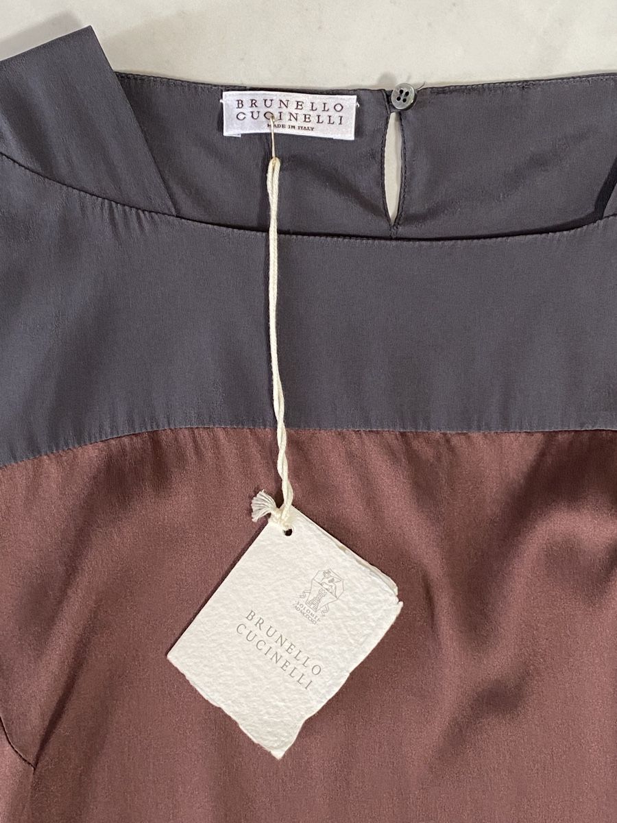 Brunello Cucinelli Tops: Seiden Top von Brunello Cucinelli Gr. M – Neu (gemäss Beschreibung) aus Estavayer-le-Lac von Mimmy02 1