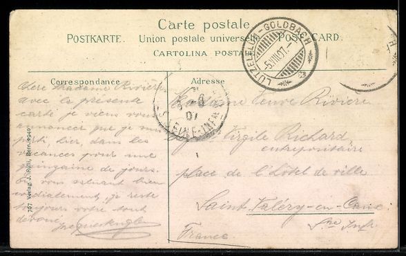 Cartoline postali: AK Lützelflüh, Totalansicht – Usato da Berlin venduto da bartko-reher 1