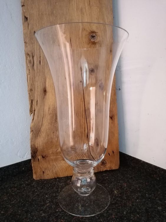 Grosses Deko Glas Mit Fuss