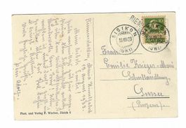 Stabstempel Riemenstalden (Schwyz) 1923 uu