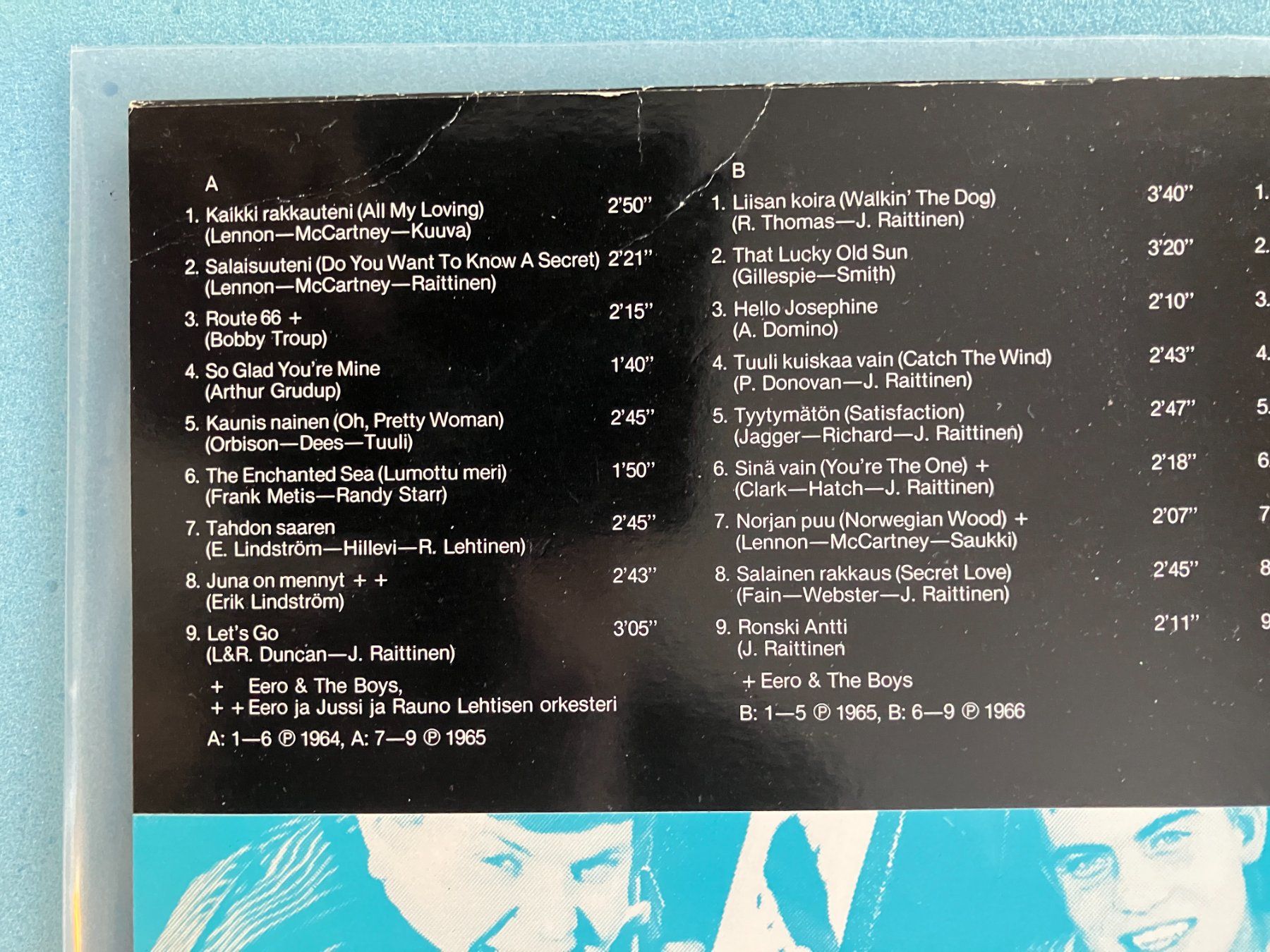 Dischi in vinile: Eero Ja Jussi & The Boys – Usato da Aarwangen venduto da Jukebox3 3