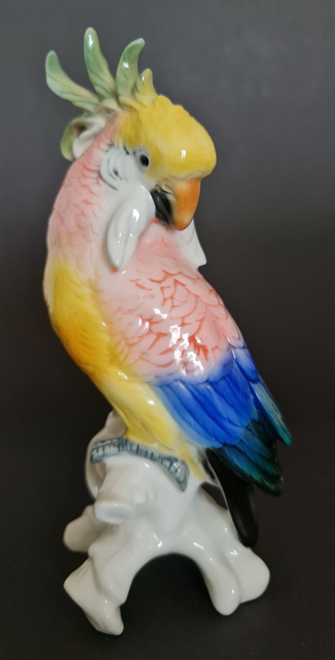 Karl Ens Statuette: Ens Kakadu – Usato da Horgen venduto da Ne19