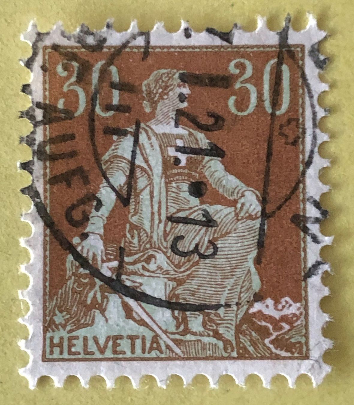 Tutti i francobolli: Nr.110 mit Vollstempel – Usato da Aarau venduto da Billa007