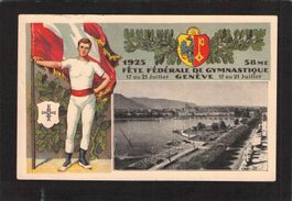 Féte Féderal de Gymnastique Geneve 1925 , Turnfest ,gel.1925