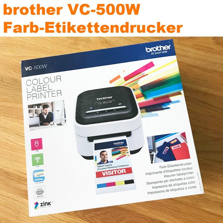 Imprimante d'étiquette couleurs VC-500W