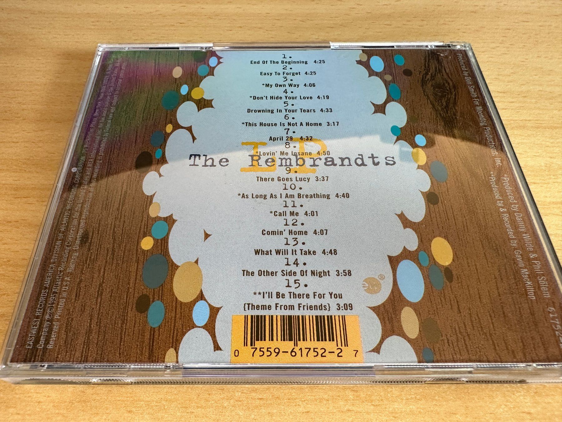 CD: The Rembrandts – L.P. – Usato da Rikon im Tösstal venduto da Alpenmutz 1