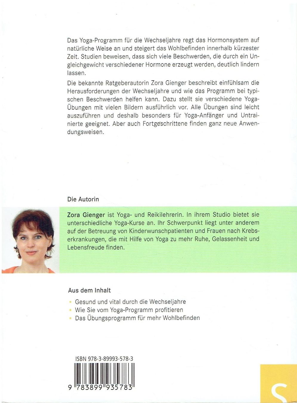 Bücher: Das Yoga-Programm für die Wechseljahre – Gebraucht aus Flims - Dorf von Stagediver 1