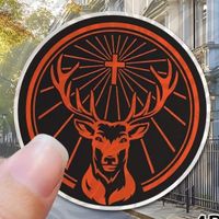Jägermeister Sticker Aufkleber Auto Motorrad Hirsch Alkohol