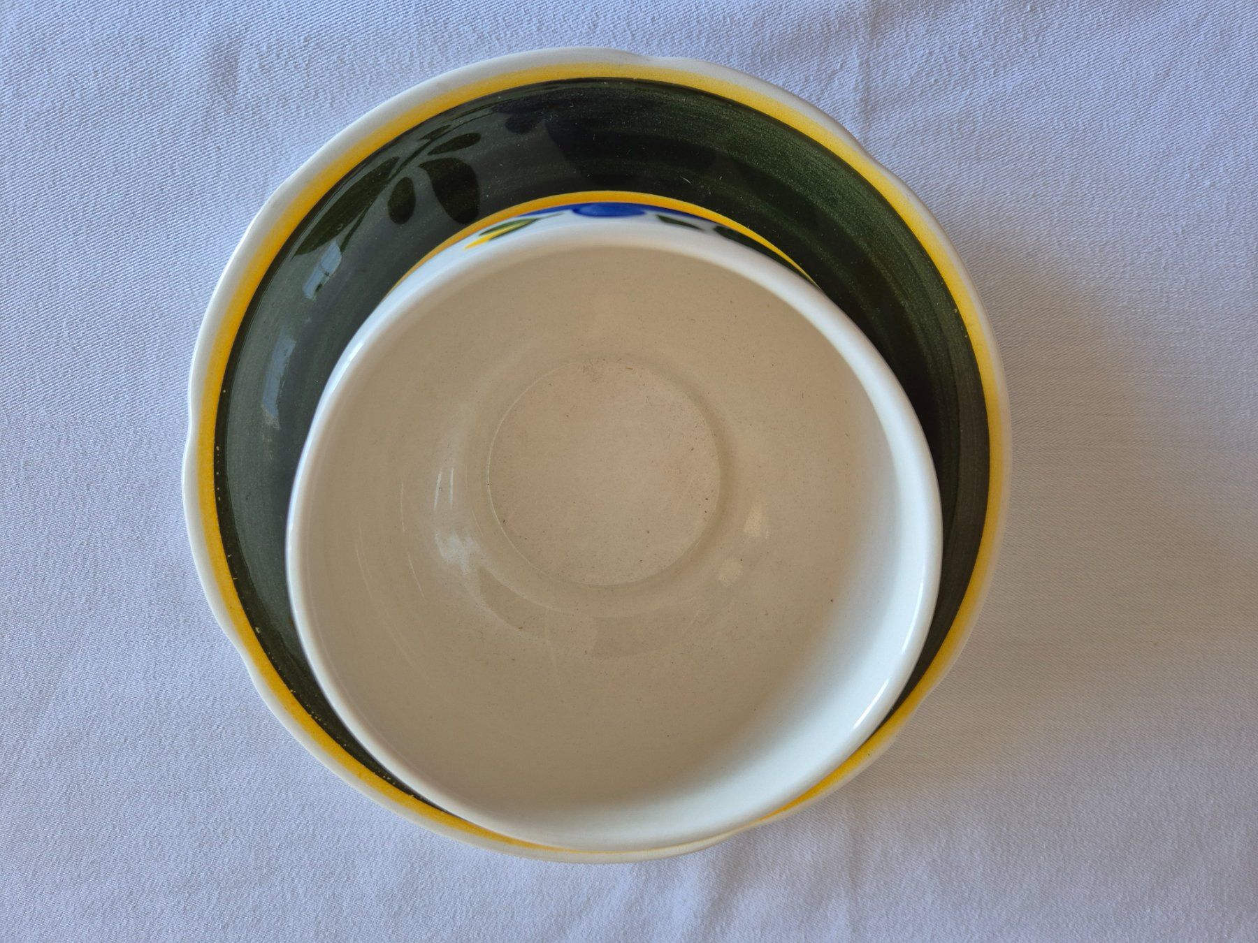 Villeroy & Boch Schalen: Sauciere mit Unterteller  Bauernblume  W & Boch – Gebraucht aus Bern von aronari 2