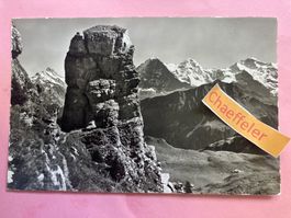 8272 Schynige Platte. Oberberghorn. Schreckhorn-Eiger-Mönch-
