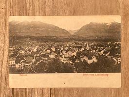1908 SARNEN Obwalden Blick vom Landenberg sw