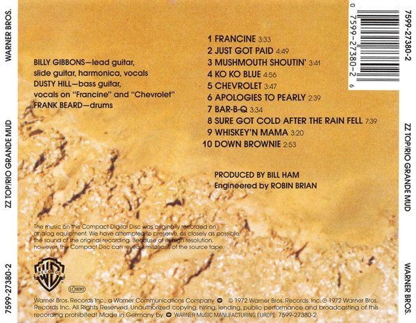 CD: ZZ Top – Rio Grande Mud – Usato da St.Gallen venduto da jalamusic 1