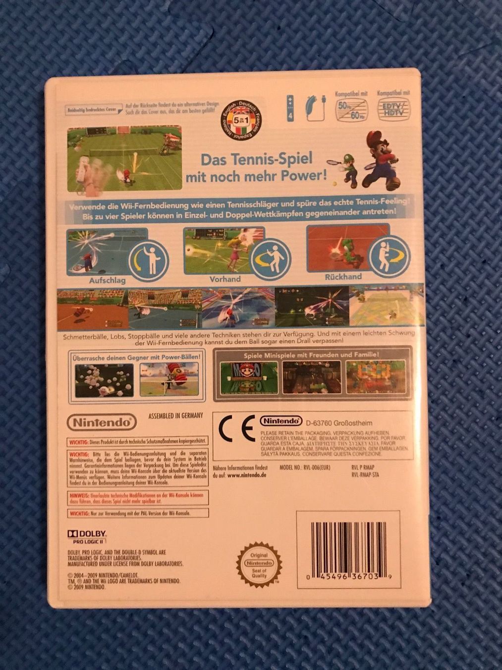 Nintendo Giochi: Mario Power Tennis Nintendo Wii – Usato da Gossau SG venduto da schlitzerdemon 2