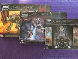 Set 3 Mega Construx Game of Thrones neuf emballage original