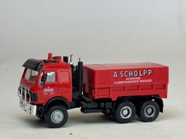 VE1- Herpa Mercedes Schwerlastzugmaschne Schlopp